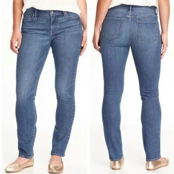 Old Navy Curvy Profile Mid Rise Stretchy Jeans - Picture 11 of 11